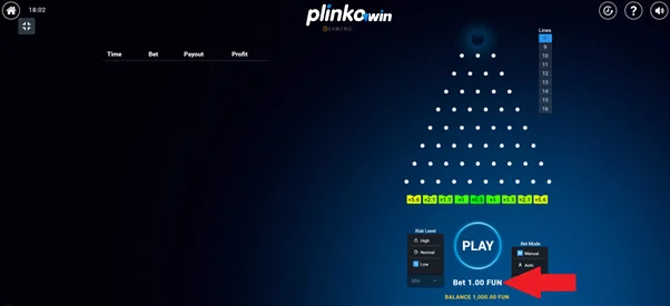 1win Plinko Malaysia