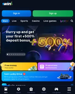 1win casino app